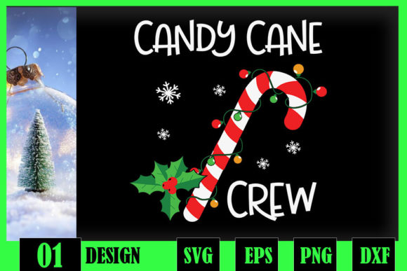 Candy Cane Crew Christmas Candy Lover