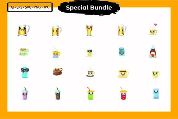 Kawaii Drink Cup Bundle