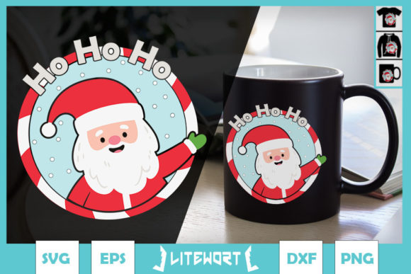 Santa Ho Ho Ho Merry Christmas