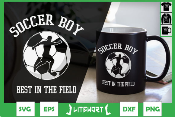 Soccer Boy Best in the Field