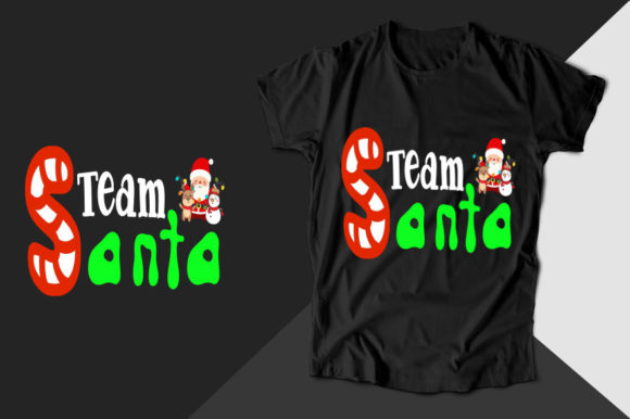 Team Santa Christmas T-shirt