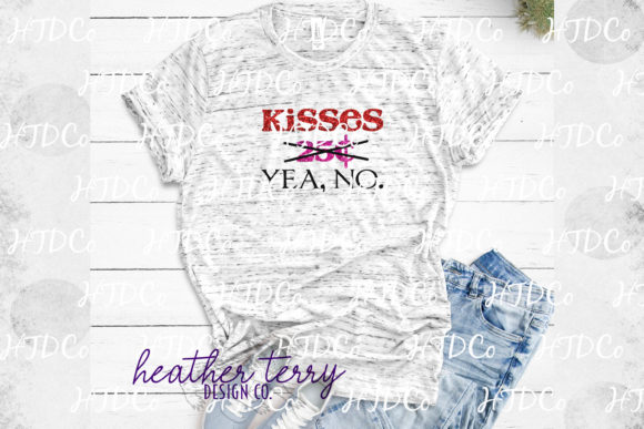 Valentines, Red Glitter Kisses